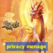 privacy menage